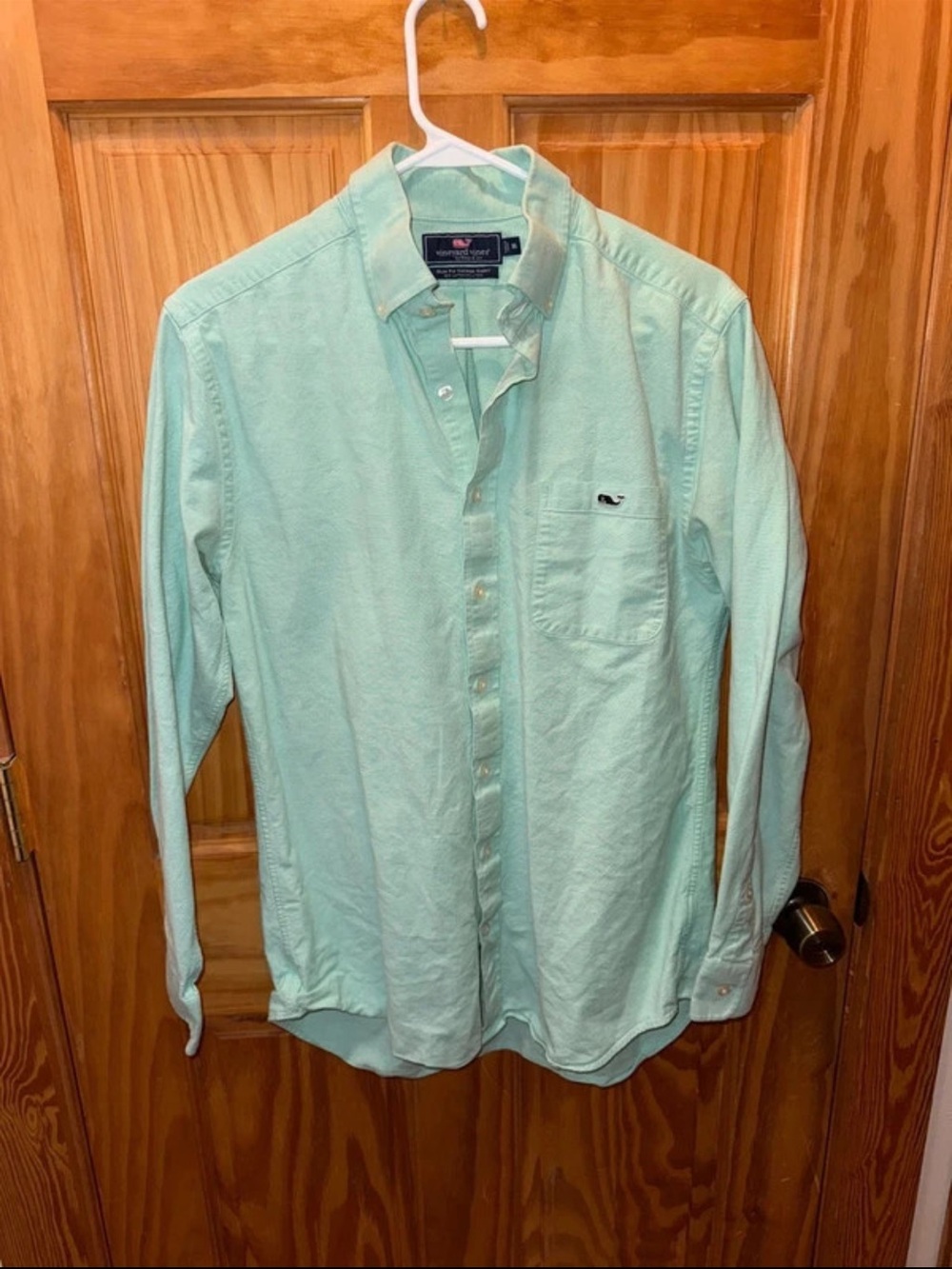 Vineyard Vines Light Mint Button-Down Shirt